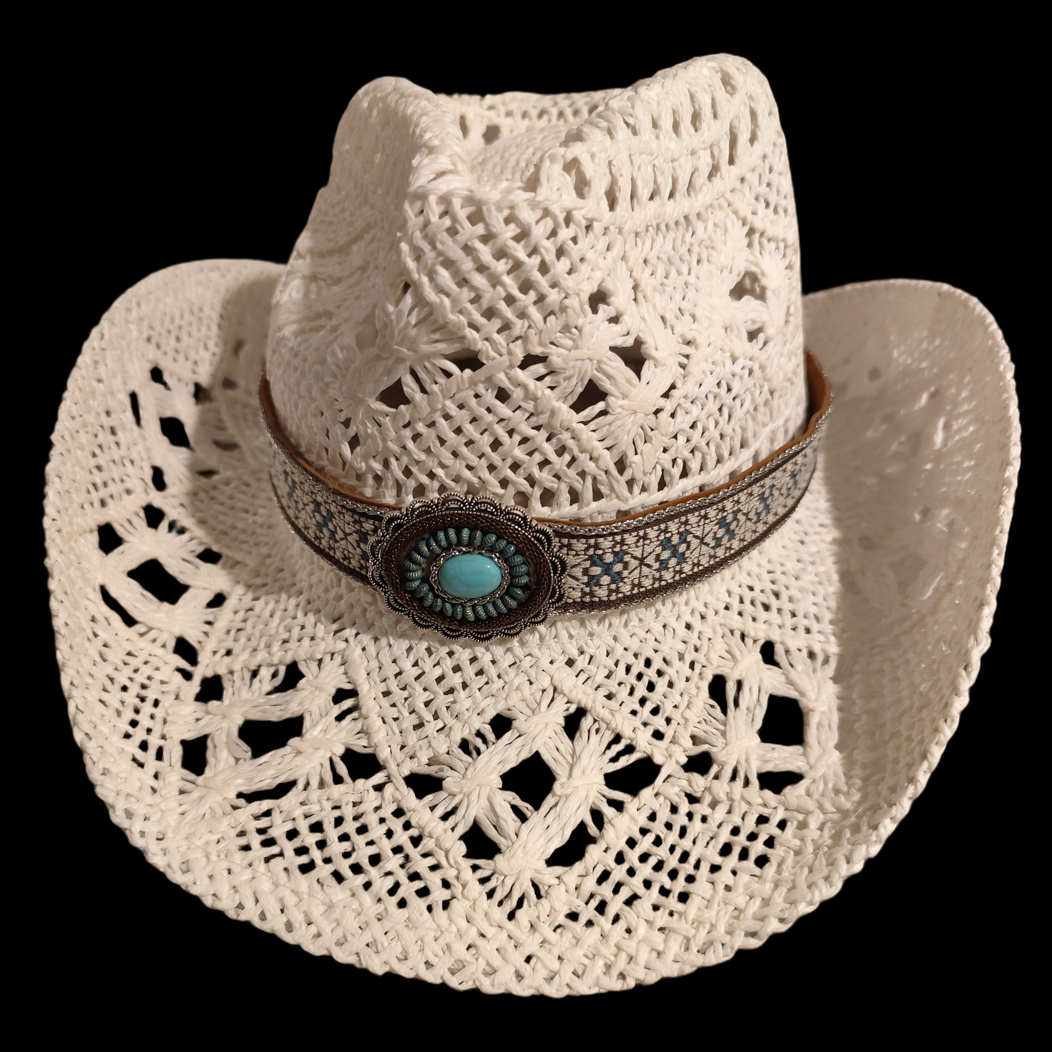 Chapeau blanc léger