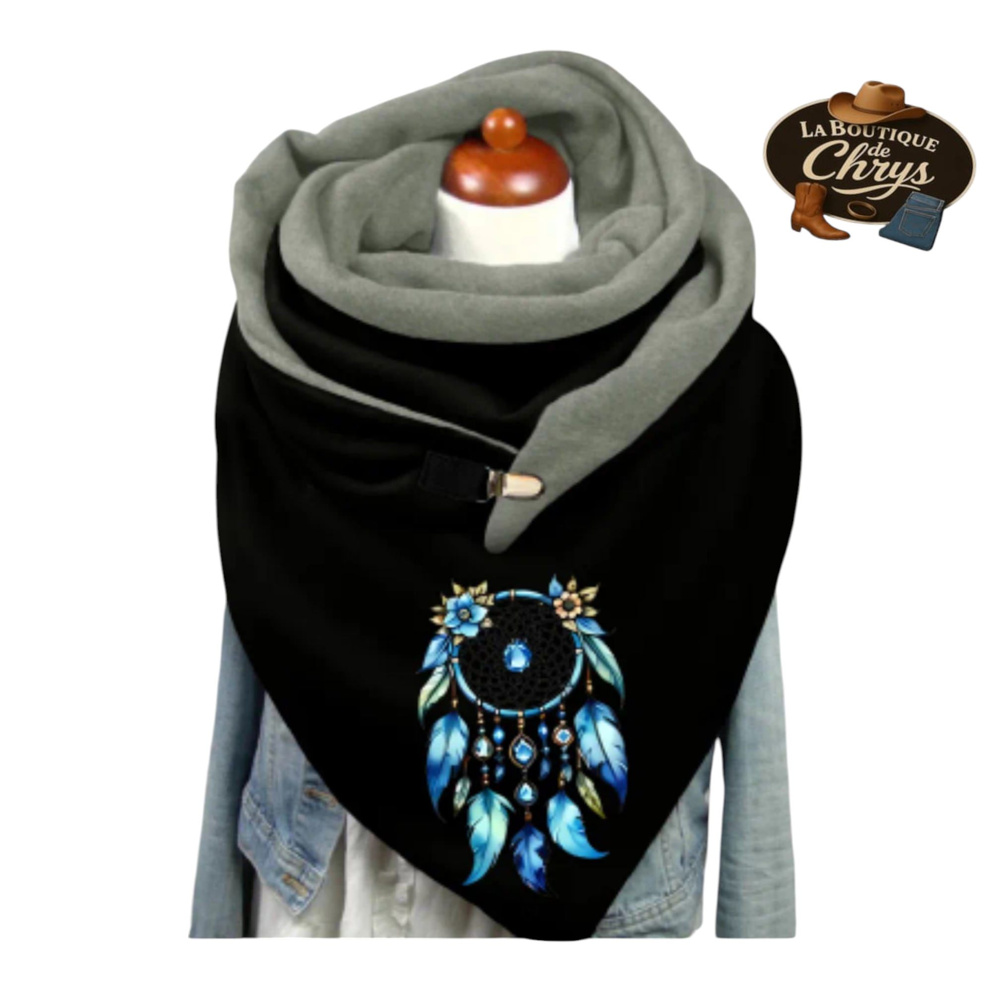 Écharpe capteur de rêve